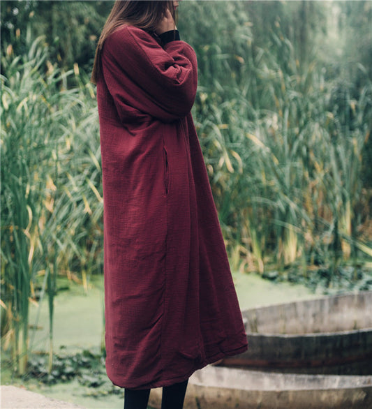 Vintage Nakışlı Oversize Tunik