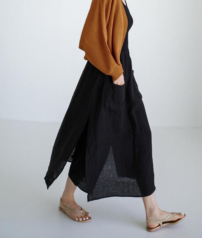 Kyoto %100 Keten Pantolon Etek