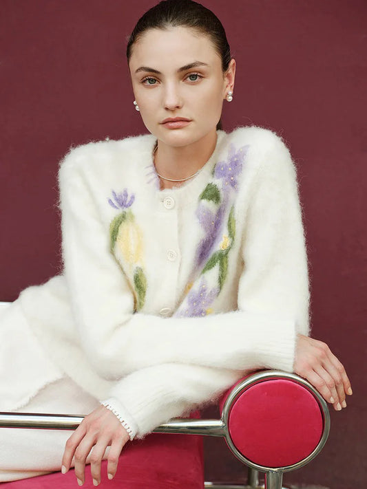 Blossom Alpaka Hırka