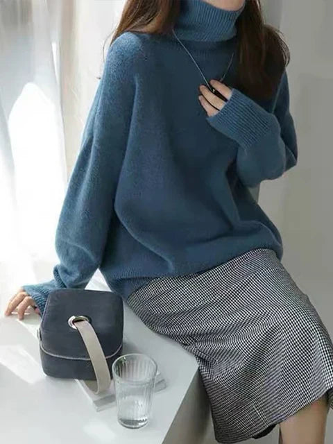 Cozy Wool Boğazlı Kazak