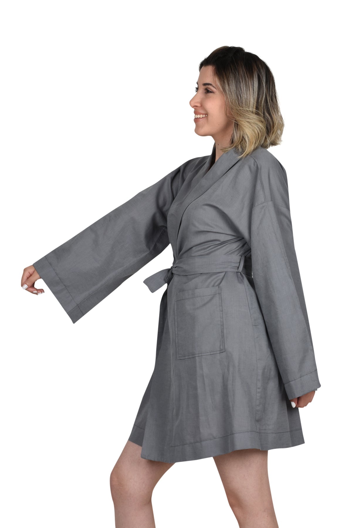 İstanbul Keten Oversize Kimono