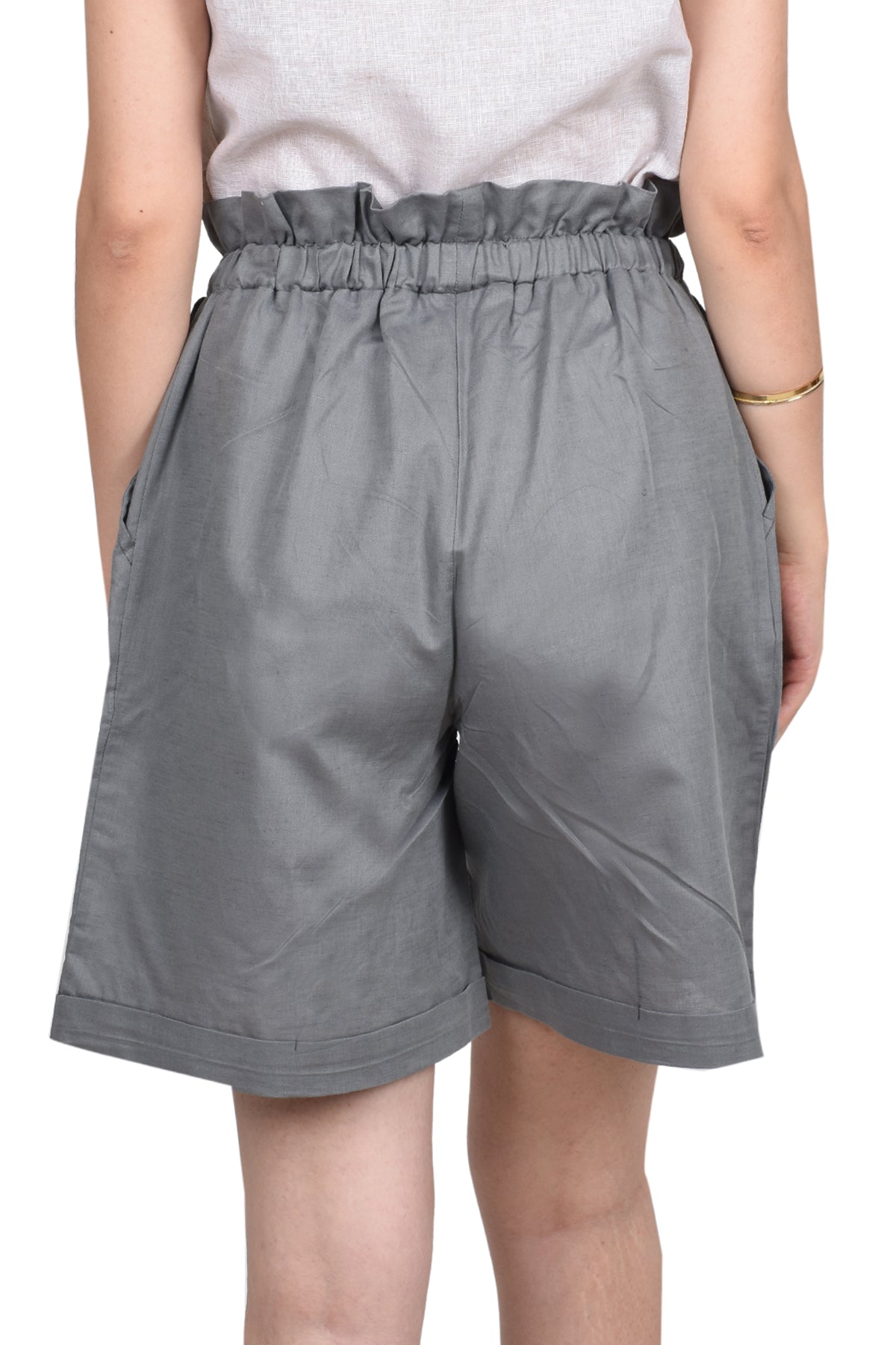 İstanbul Keten Oversize Şort