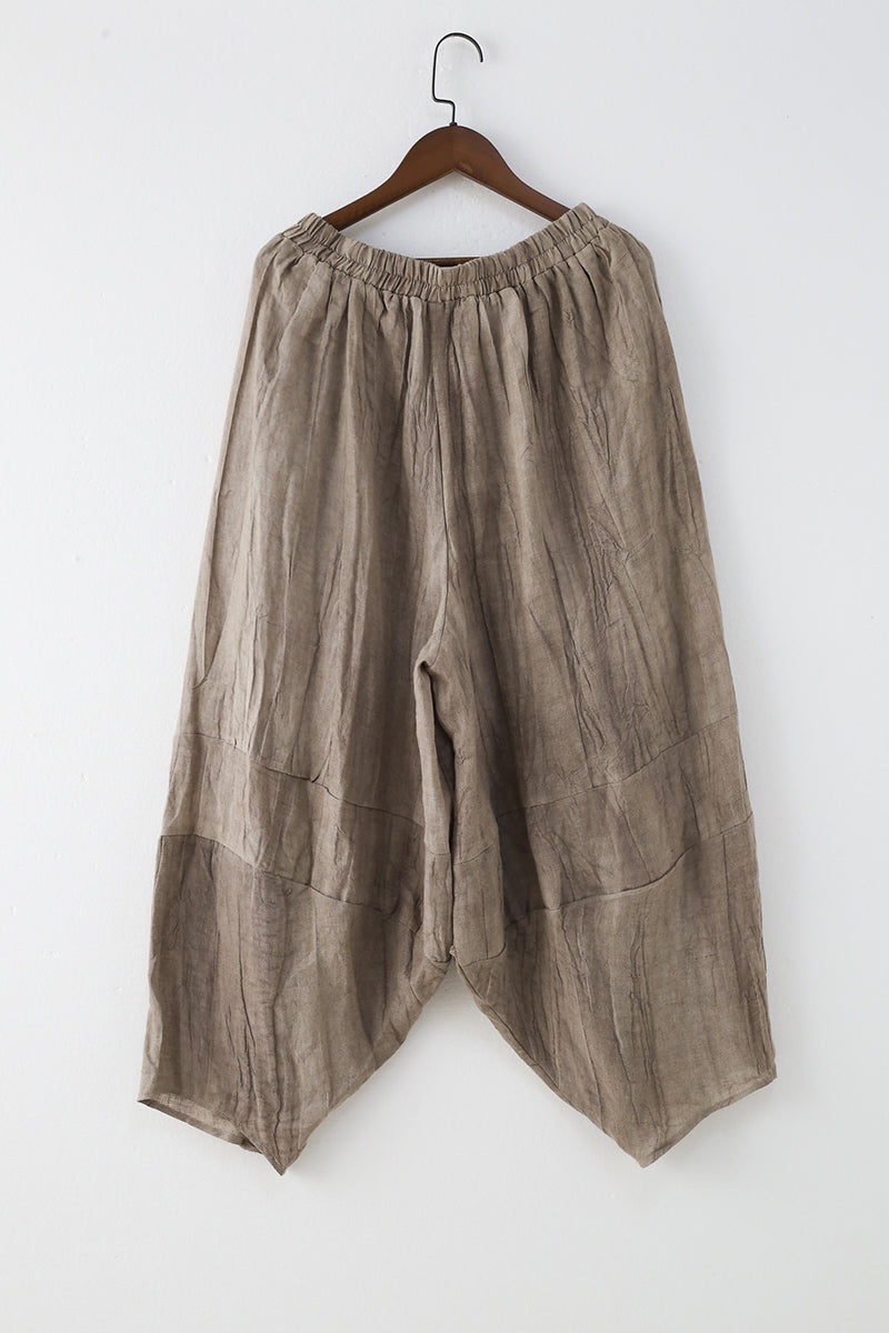 Vintage Breeze Keten Pantolon