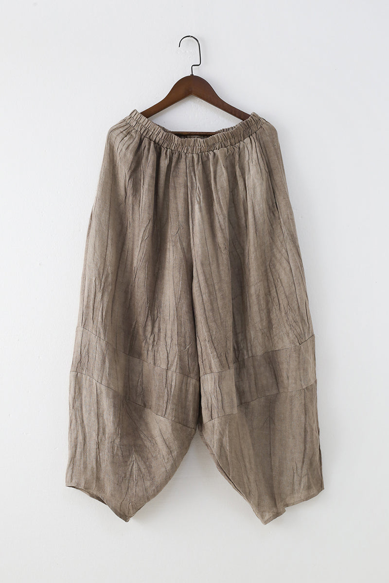 Vintage Breeze Keten Pantolon