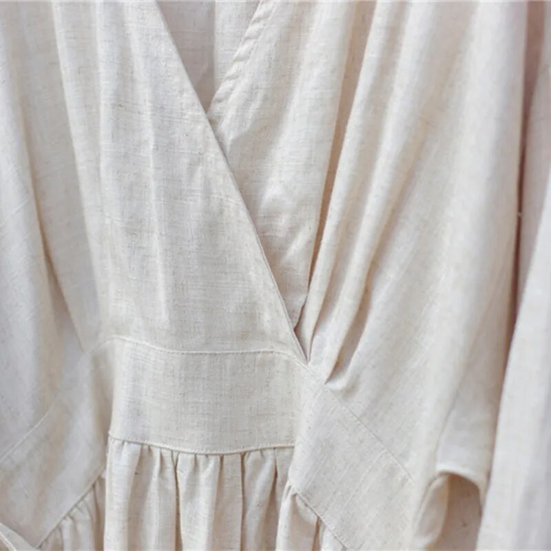 Vintage Midi Elbise