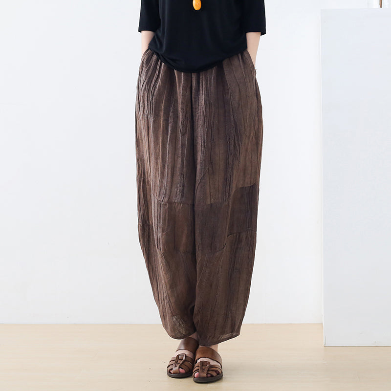 Vintage Breeze Keten Pantolon