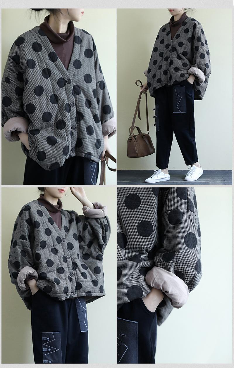 Dotty Pamuklu Ceket