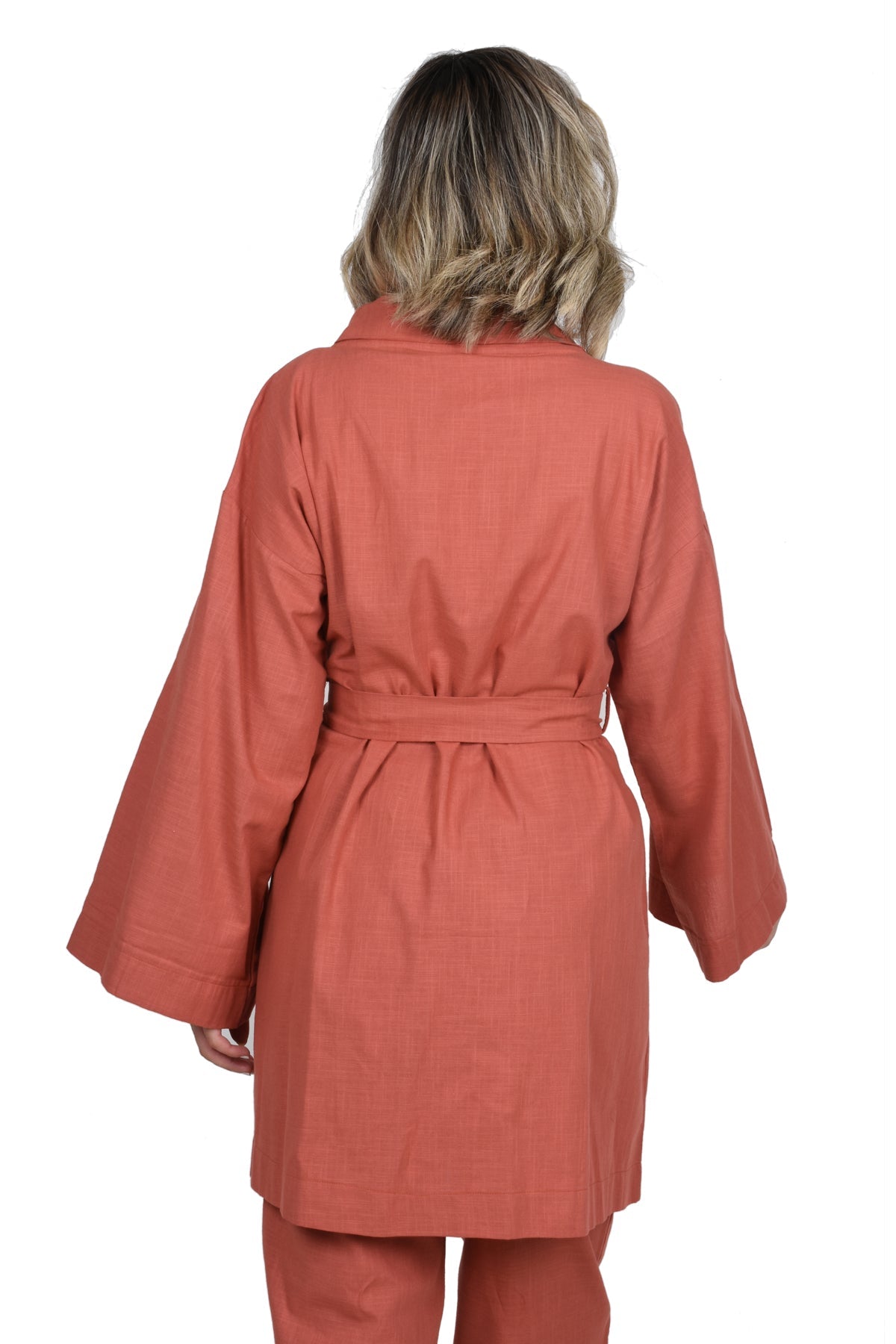 İstanbul Keten Oversize Kimono