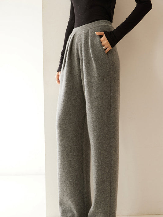 Elegant Kaşmir Pileli Pantolon