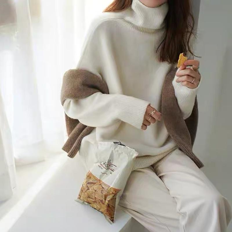 Cozy Wool Boğazlı Kazak