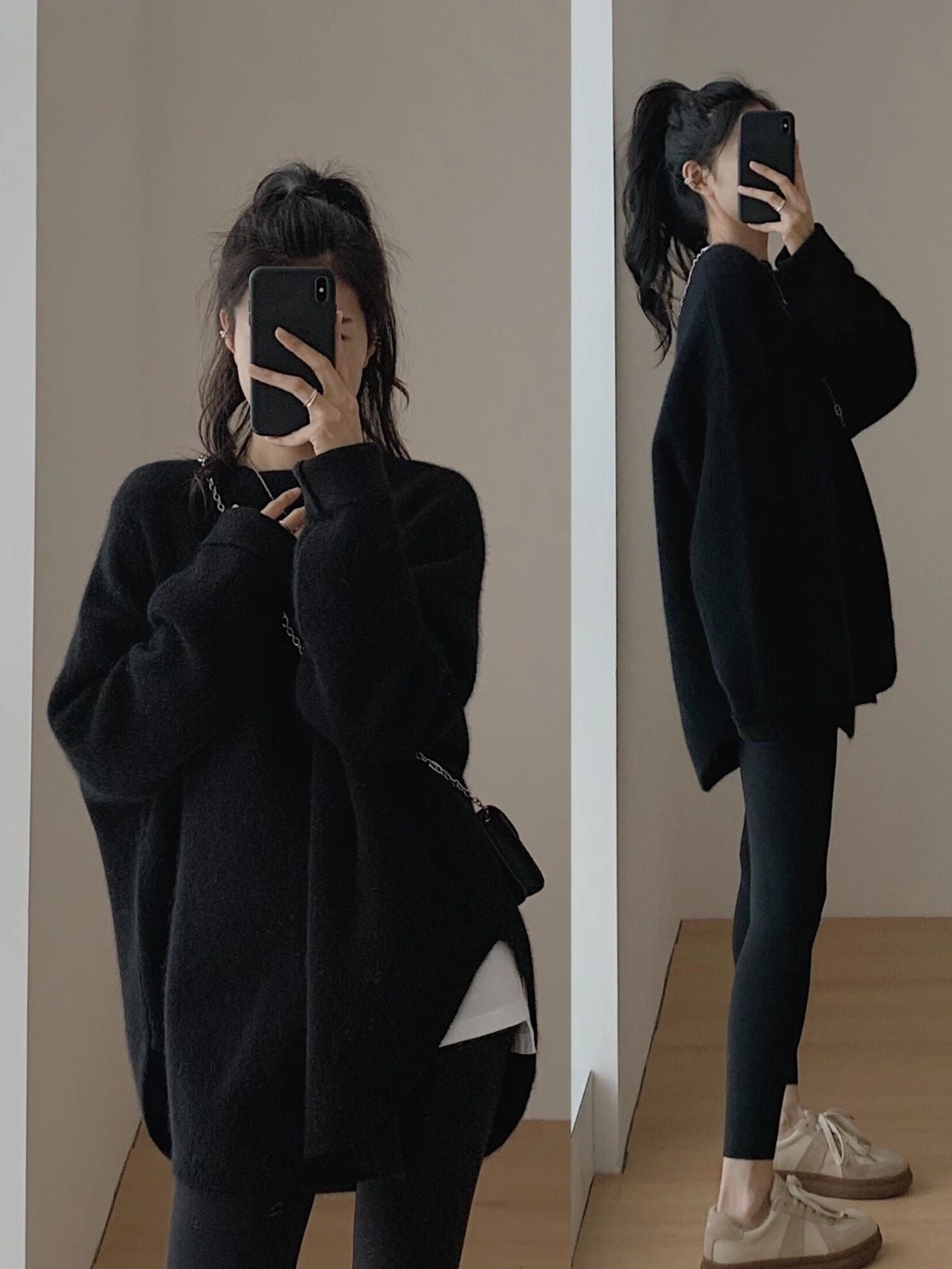 Bliss Yün  Oversize Kazak