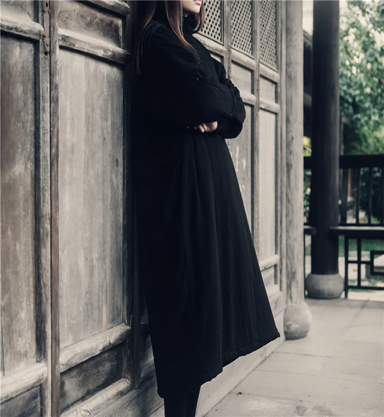 Vintage Nakışlı Oversize Tunik