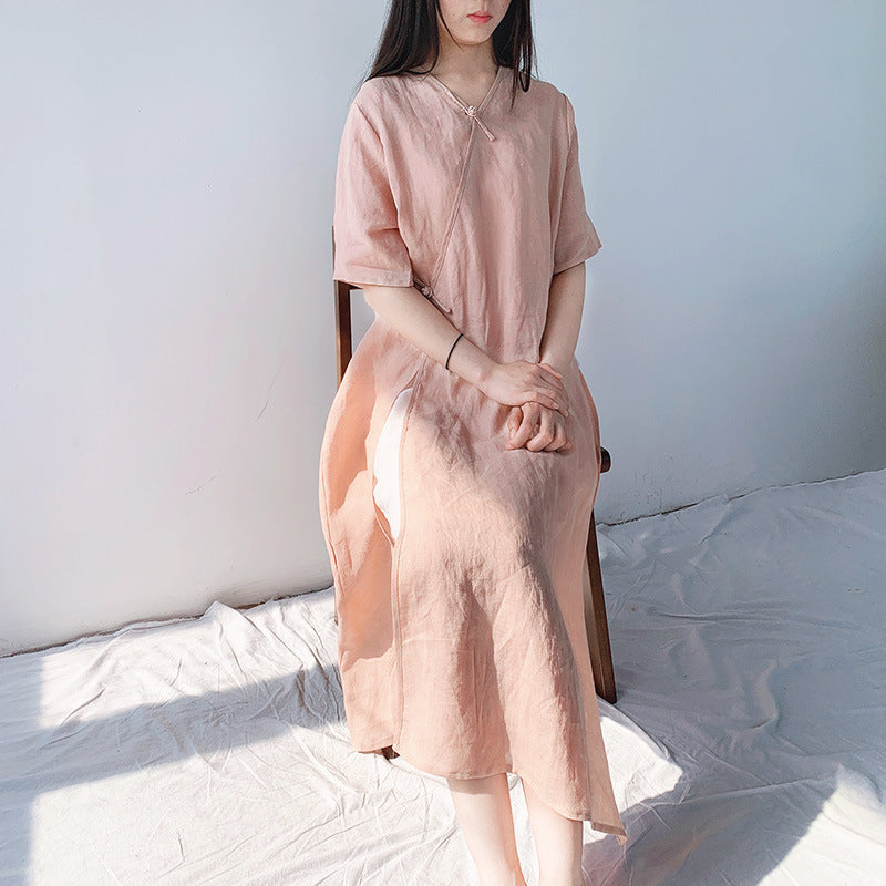 Vintage V Yaka Rami Tunik