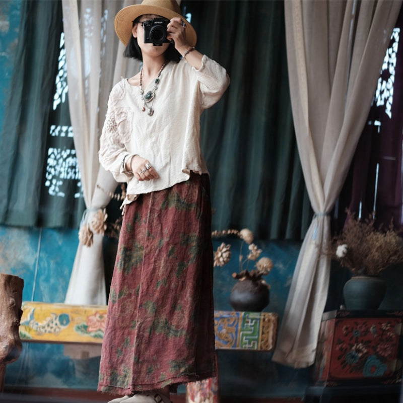 Vintage Breeze Keten Etek