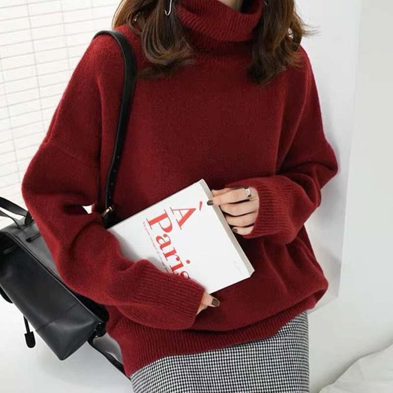 Cozy Wool Boğazlı Kazak