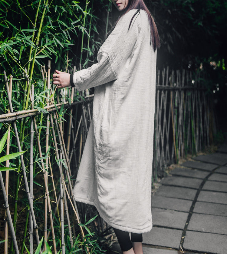 Vintage Nakışlı Oversize Tunik