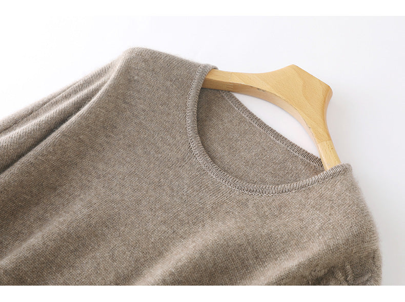 Flora Wool Midi Elbise