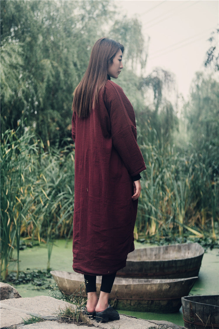 Vintage Nakışlı Oversize Tunik
