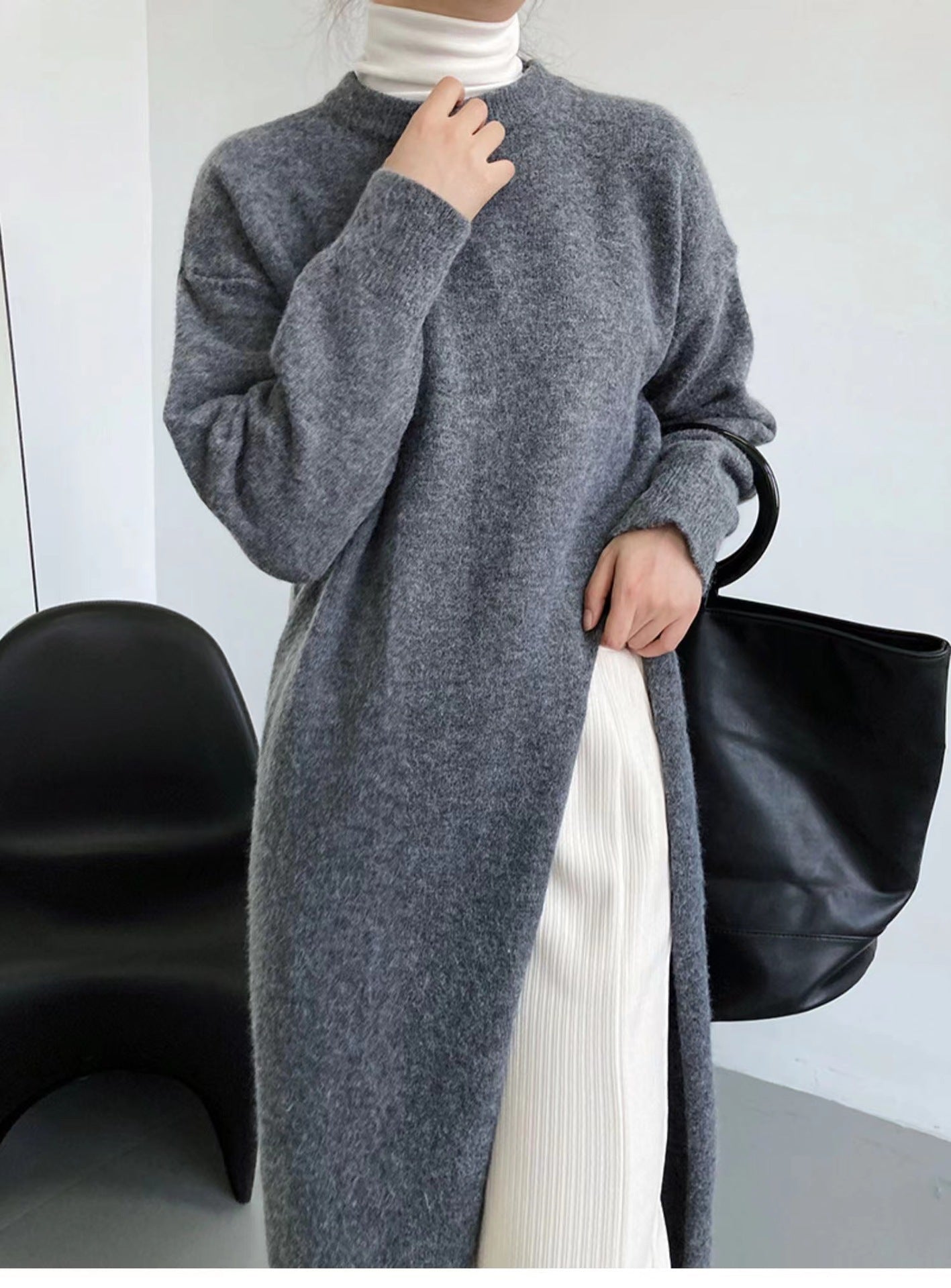 Minimalist Triko Tunik