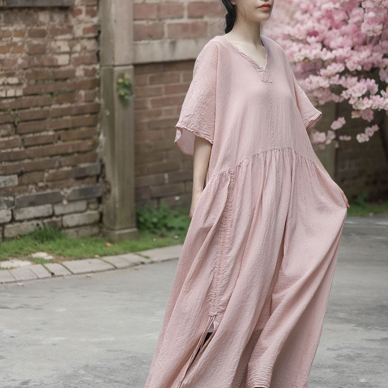 Serenity Boho Midi Elbise