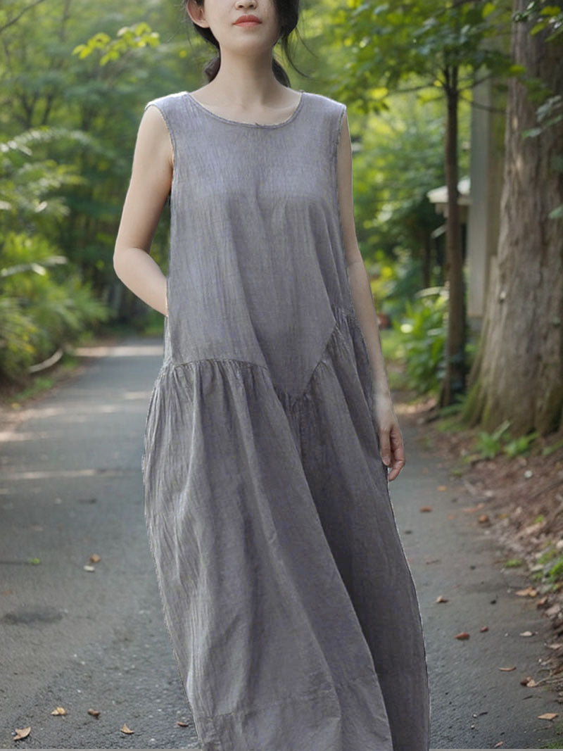 Vintage Breeze Kolsuz Elbise