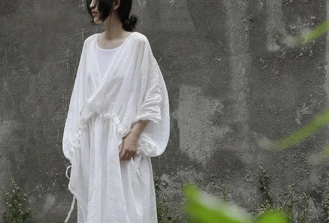 Zen Vintage 100% Rami Robe