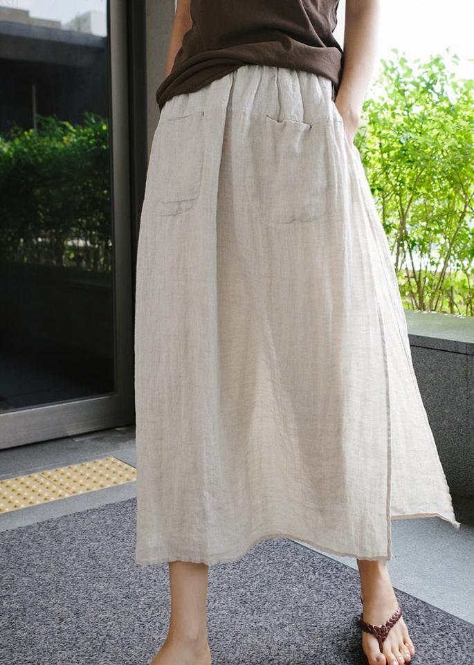 Kyoto %100 Keten Pantolon Etek