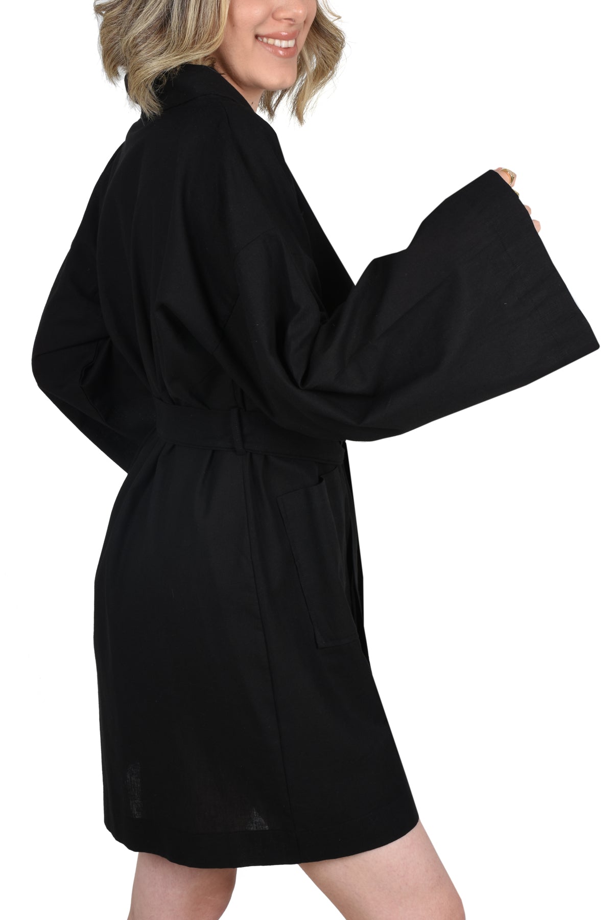 İstanbul Keten Oversize Kimono
