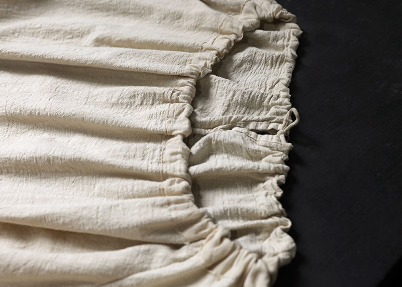 Boho Breeze Keten Elbise