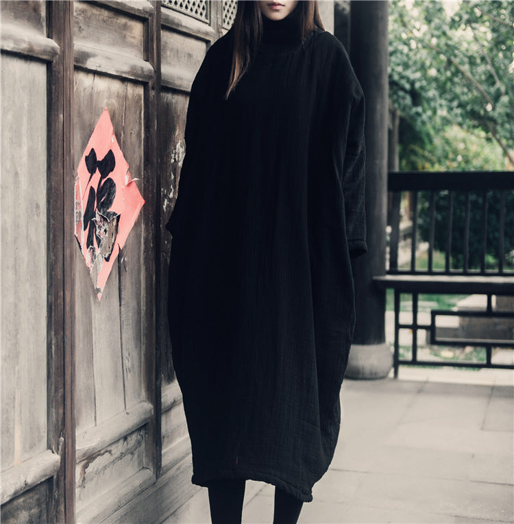 Vintage Nakışlı Oversize Tunik