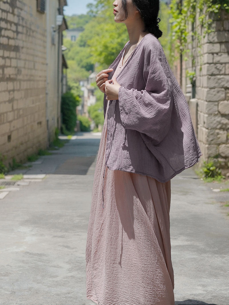 Serenity Boho Midi Elbise