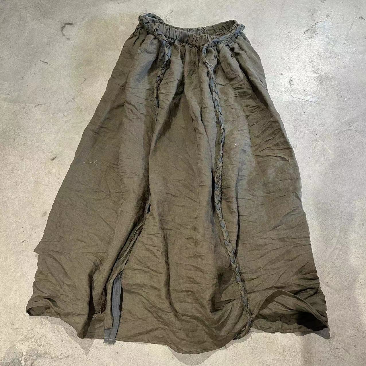 Retro Şifon Maxi Etek