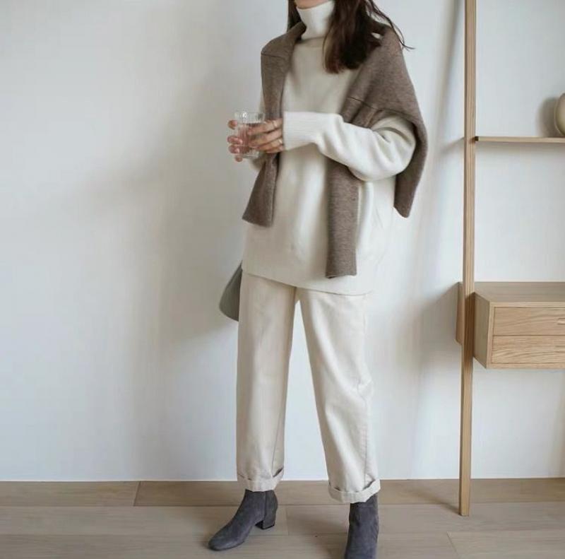 Cozy Wool Boğazlı Kazak