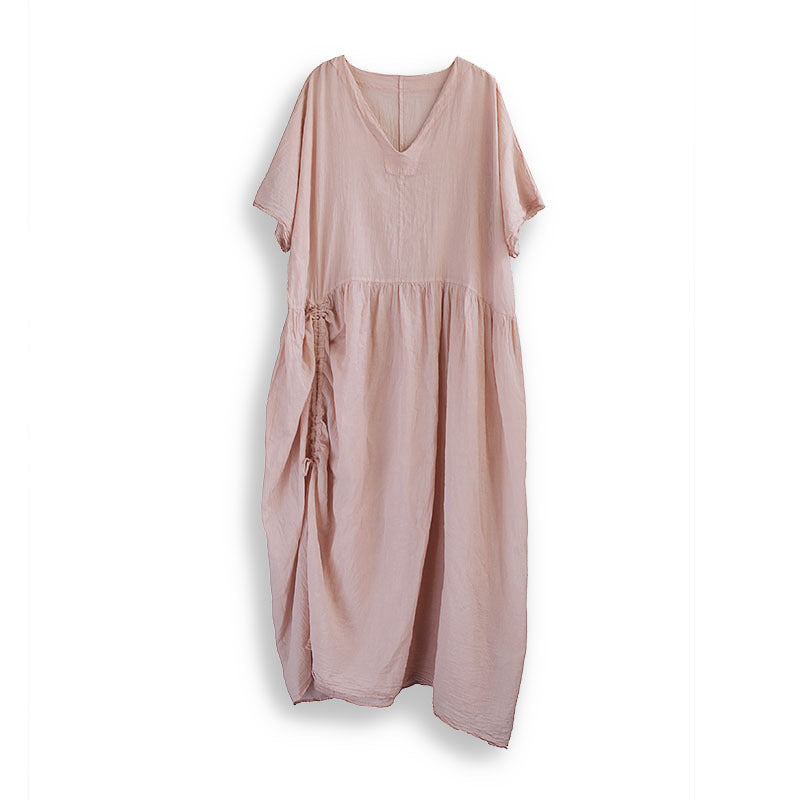 Serenity Boho Midi Elbise