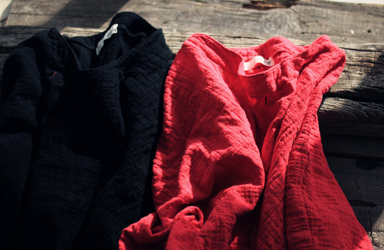 Vintage Nakışlı Oversize Tunik