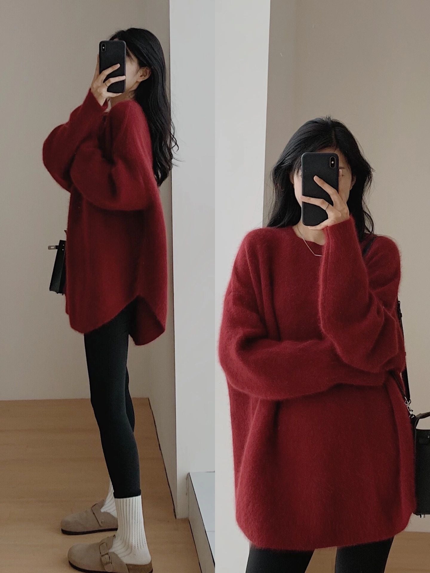 Bliss Yün  Oversize Kazak