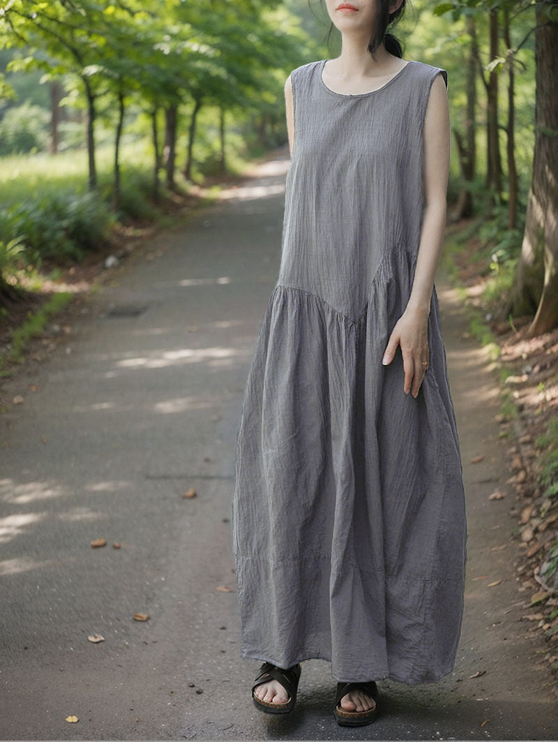 Vintage Breeze Kolsuz Elbise
