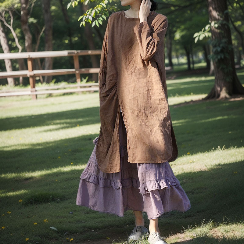 Vintage Split Tunik