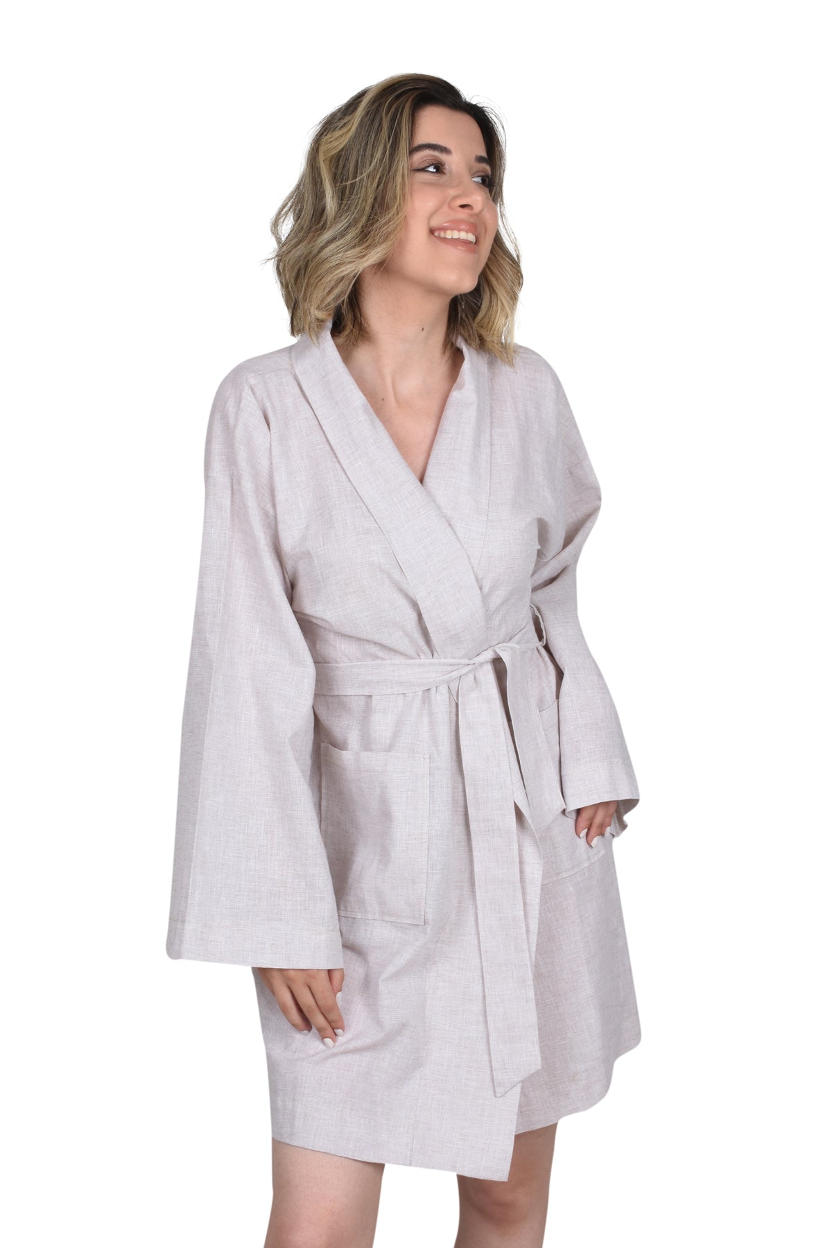 İstanbul Keten Oversize Kimono