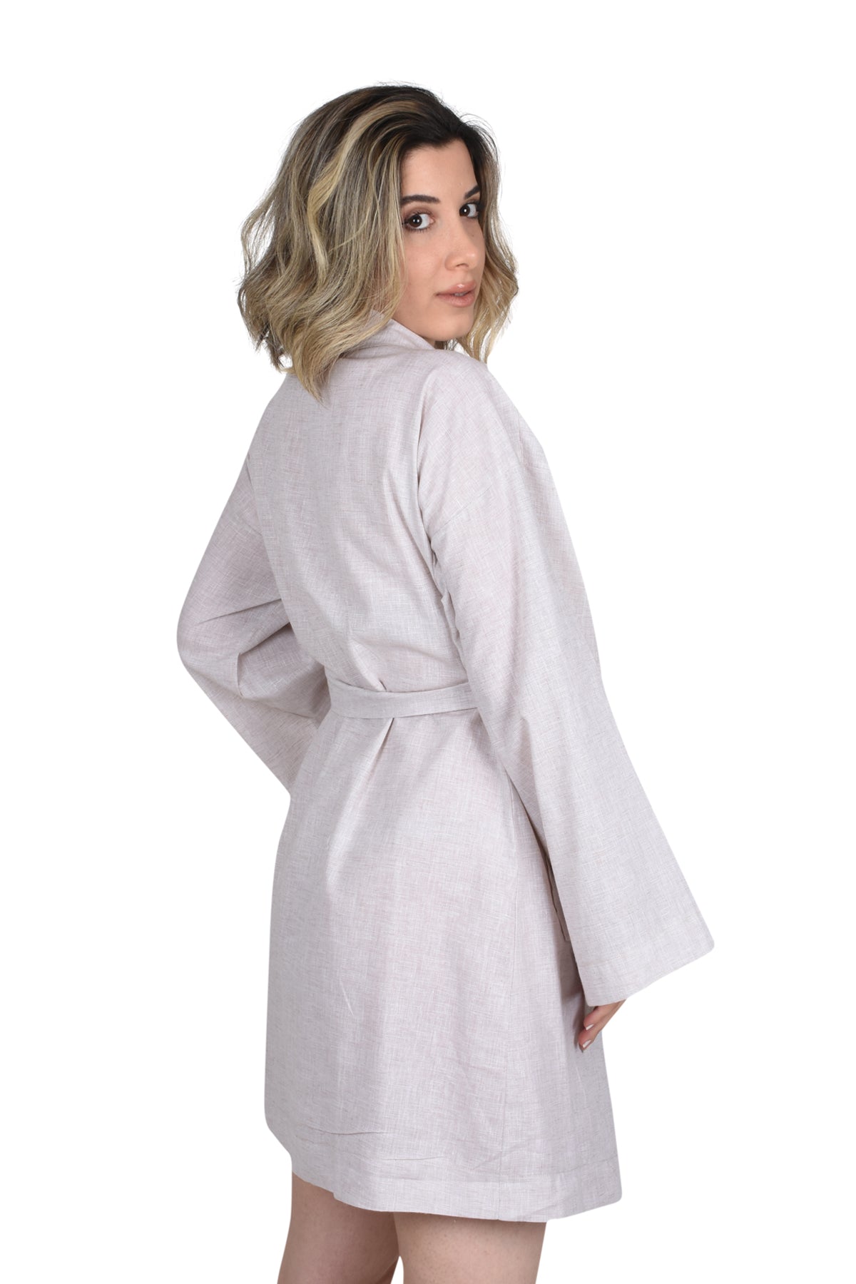 İstanbul Keten Oversize Kimono