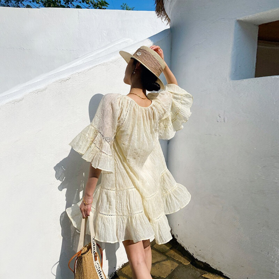 Boho Chic Mini Elbise